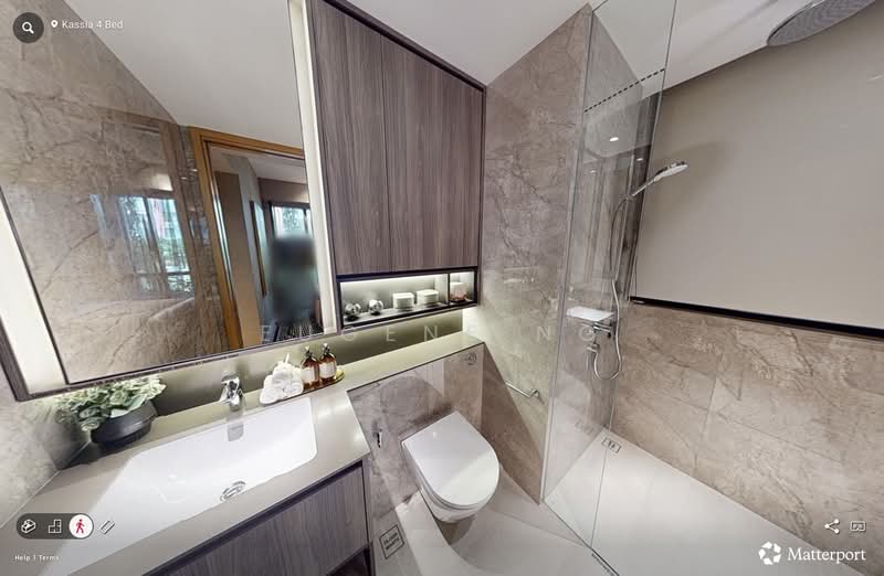 Cheapest freehold! Upcoming transformation! T.O.P soon!, , 4 Bedrooms, 1,345 sqft, Condominium For Sale, by Eugene Ng, 500190227 - Bathroom - PropertyGuru.com.sg