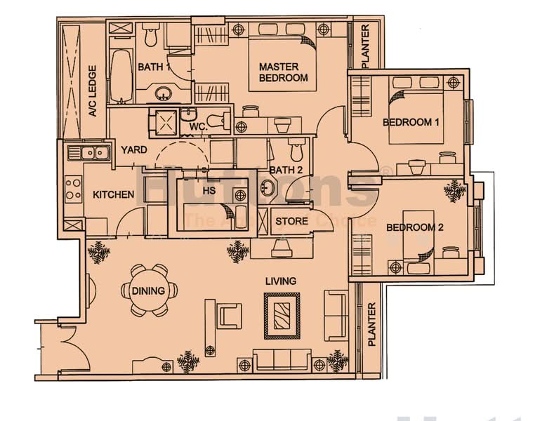 Yishun Sapphire, 54 Canberra Drive, 3 Bedrooms, 1,184 sqft, Condominium For Rent, by Zion Zhao 赵峻慷, 500190245 - PropertyGuru.com.sg
