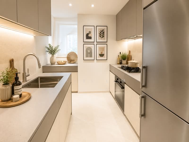 Union Square Residences, 28 Havelock Road,, 3 Bedrooms, 990 sqft, Condominium For Sale, by Ethel Lim, 500190254 - Kitchen - PropertyGuru.com.sg