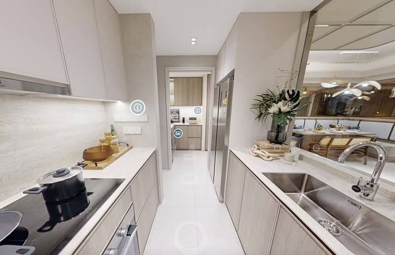 CHEAP FREEHOLD WITHIN 1KM TO MRT AND WITHIN 1KM TO TEMASEK PRIMARY SCHOOL, , 4 Bedrooms, 1,249 sqft, Apartment For Sale, by Chee Chai Khong, 500190258 - Kitchen - PropertyGuru.com.sg