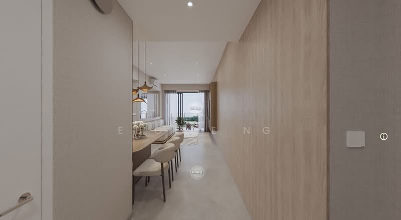 Last unit of 4 plus study, directly beside M.R.T!, , 5 Bedrooms, 1,249 sqft, Condominium For Sale, by Eugene Ng, 500190308 - Living Room - PropertyGuru.com.sg