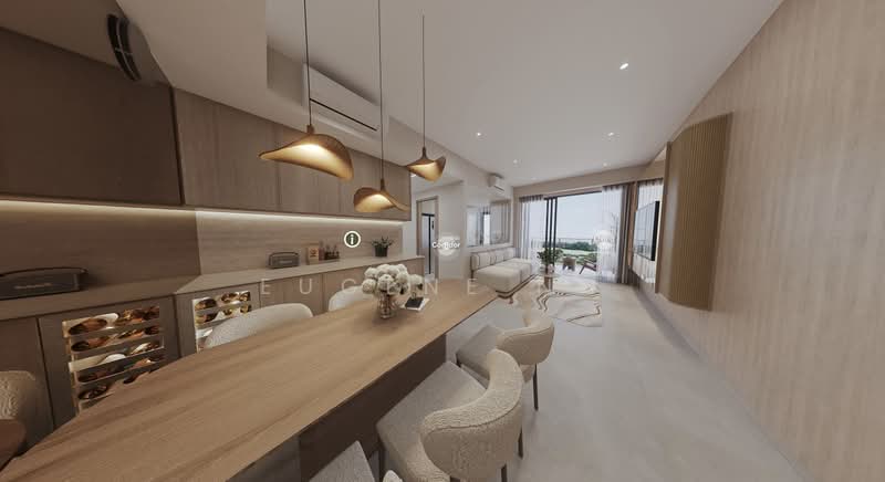 Last unit of 4 plus study, directly beside M.R.T!, , 5 Bedrooms, 1,249 sqft, Condominium For Sale, by Eugene Ng, 500190308 - Kitchen - PropertyGuru.com.sg
