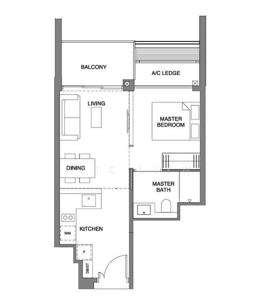 Leedon Green, 32 Leedon Heights, 1 Bedroom, 603 sqft, Condominium For Sale, by Eric Liew, 500190320 - PropertyGuru.com.sg