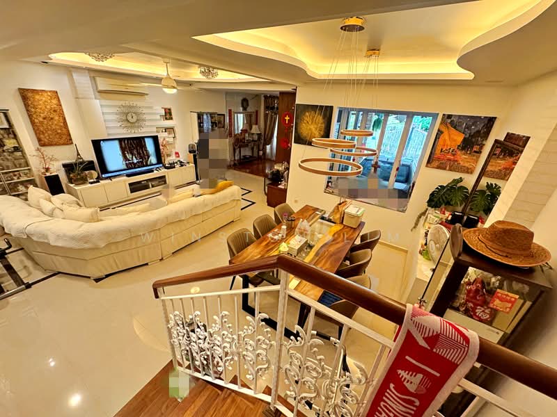 Upper Changi Road East, Upper Changi Road East/Jalan Pergam/Meragi Road, 5 Bedrooms, 3,800 sqft, Terraced House For Sale, by Winston Lim, 500190348 - Living Room - PropertyGuru.com.sg