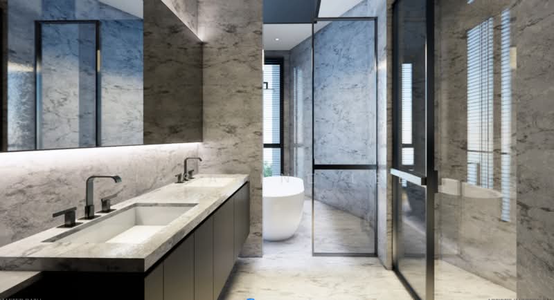 ⭐⭐LANDED7772@ 3 Storey Corner Terrace with Attic at D16, , 6 Bedrooms, 6,414 sqft, Corner Terrace For Sale, by Jasarine Lee, 500190360 - Bathroom - PropertyGuru.com.sg