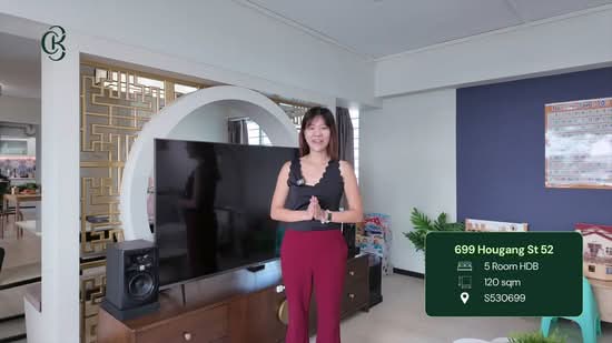 699 Hougang Street 52, 699 Hougang Street 52, 3 Bedrooms, 1,292 sqft, HDB Flat For Sale, by Denise Lee, 500190366 - PropertyGuru.com.sg
