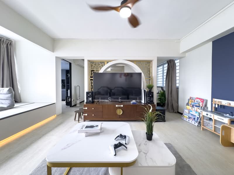 699 Hougang Street 52, 699 Hougang Street 52, 3 Bedrooms, 1,292 sqft, HDB Flat For Sale, by Denise Lee, 500190366 - Living Room - PropertyGuru.com.sg