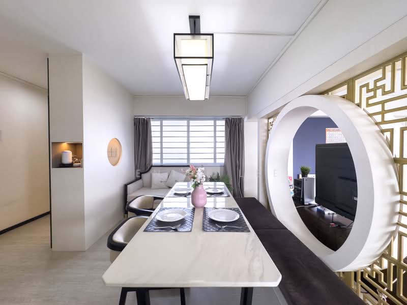 699 Hougang Street 52, 699 Hougang Street 52, 3 Bedrooms, 1,292 sqft, HDB Flat For Sale, by Denise Lee, 500190366 - Dining Room - PropertyGuru.com.sg