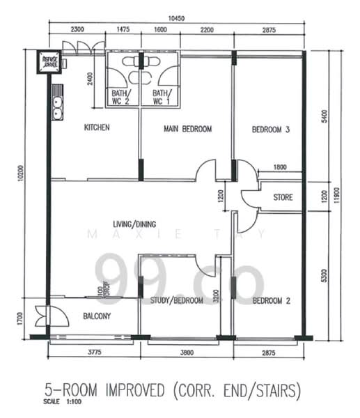 165 Simei Road, 165 Simei Road, 3 Bedrooms, 1,313 sqft, HDB Flat For Sale, by Maxie Tay, 500190397 - PropertyGuru.com.sg