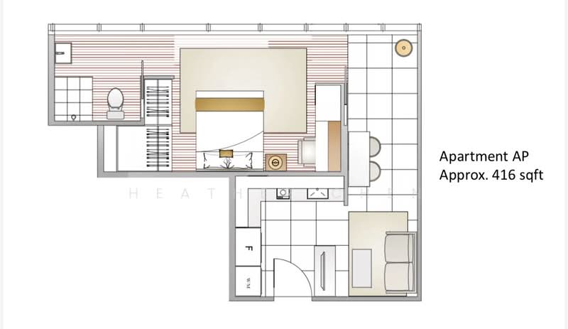 High Street Centre, 1 North Bridge Road, 1 Bedroom, 416 sqft, Apartment For Rent, by Heather Chen, 500190441 - PropertyGuru.com.sg