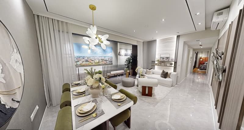 1km to Hong Wen School!, , 4 Bedrooms, 1,281 sqft, Condominium For Sale, by Eugene Ng, 500190442 - Living Room - PropertyGuru.com.sg