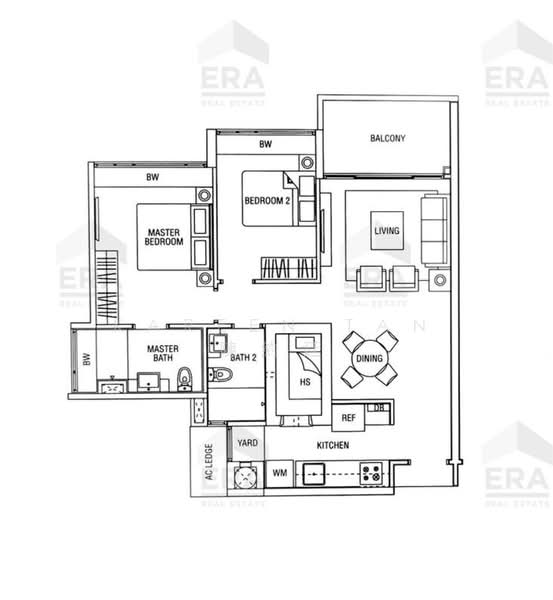 Waterfront Waves, 766 Bedok Reservoir Road, 2 Bedrooms, 969 sqft, Condominium For Sale, by Kareen Tan 陳約廷, 500190446 - PropertyGuru.com.sg