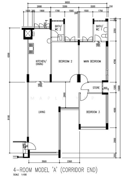 924 Tampines Street 91, 924 Tampines Street 91, 3 Bedrooms, 1,119 sqft, HDB Flat For Sale, by Maple Yap, 500190449 - PropertyGuru.com.sg