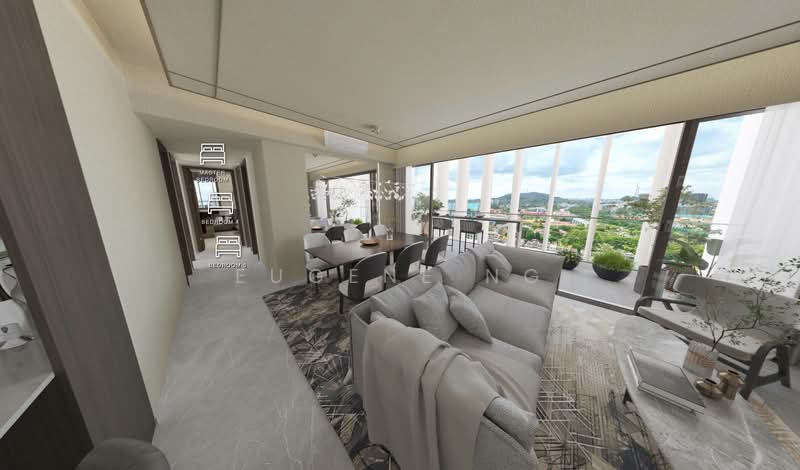 Cheapest 5 bed by renowned developer! MRT and shopping mall nearby!, , 5 Bedrooms, 1,690 sqft, Condominium For Sale, by Eugene Ng, 500190455 - Living Room - PropertyGuru.com.sg