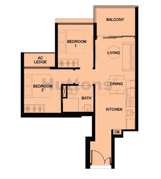 Kingsford Waterbay, 64 Upper Serangoon View, 2 Bedrooms, 614 sqft, Condominium For Sale, by Tasso Chan, 500190463 - PropertyGuru.com.sg