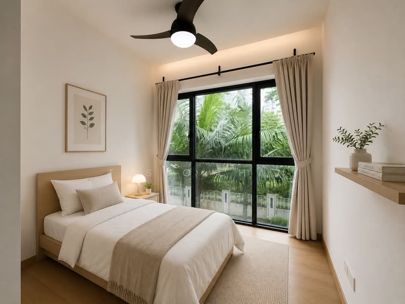 Kingsford Waterbay, 64 Upper Serangoon View, 2 Bedrooms, 614 sqft, Condominium For Sale, by Tasso Chan, 500190463 - Bedroom. ID for illustration only. - PropertyGuru.com.sg