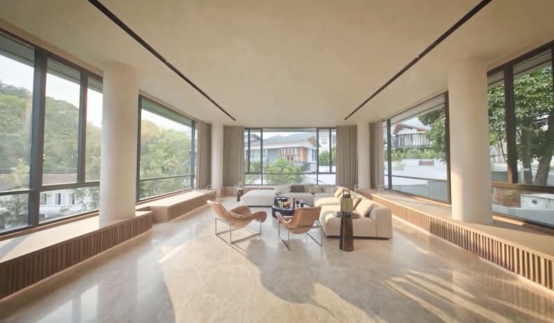 Sixth Ave vicinity brand new GCB, , 7 Bedrooms, 15,000 sqft, Good Class Bungalow For Sale, by George Lee, 500190479 - Living Room - PropertyGuru.com.sg