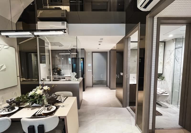 Rare 3 bed dual key! Superb location and rental!, , 3 Bedrooms, 1,130 sqft, Condominium For Sale, by Eugene Ng, 500190480 - Dining Room - PropertyGuru.com.sg