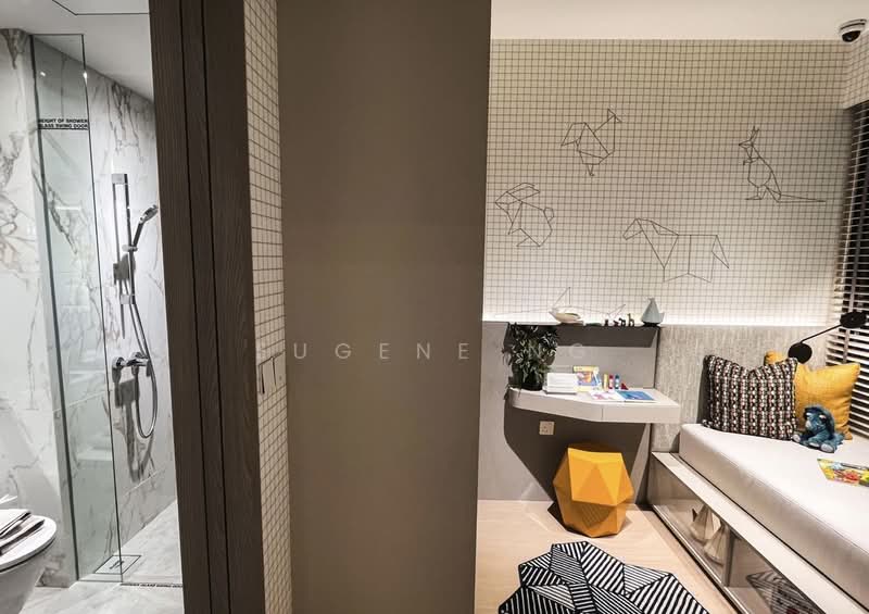 Rare 3 bed dual key! Superb location and rental!, , 3 Bedrooms, 1,130 sqft, Condominium For Sale, by Eugene Ng, 500190480 - Bathroom - PropertyGuru.com.sg