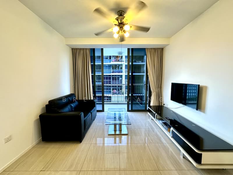 My Manhattan, 35 Simei Street 3, 3 Bedrooms, 1,076 sqft, Condominium For Rent, by Brent Wang, 500190507 - Living Room - PropertyGuru.com.sg