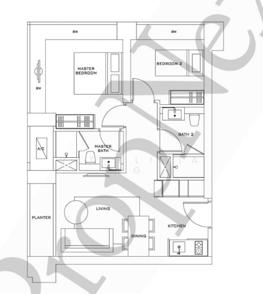 Skysuites @ Anson, 8 Enggor Street, 2 Bedrooms, 667 sqft, Condominium For Sale, by Vit Olivia Ng, 500190514 - PropertyGuru.com.sg