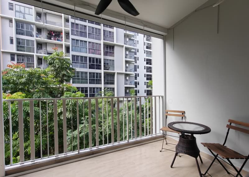 Forestville, 24 Woodlands Drive 16, 3 Bedrooms, 1,033 sqft, Executive Condominium For Sale, by Lawrence Low, 500190528 - Balcony - PropertyGuru.com.sg