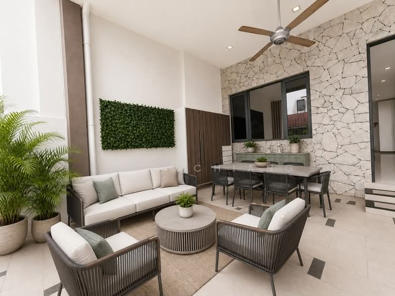 Serangoon Garden Estate, Bridport/ Cowdray/ Portchester/ Huddington/ Kingswear/ Hemsley Avenue, 5 Bedrooms, 4,600 sqft, Terraced House For Sale, by Chris Chiang, 500190572 - Outdoor - PropertyGuru.com.sg