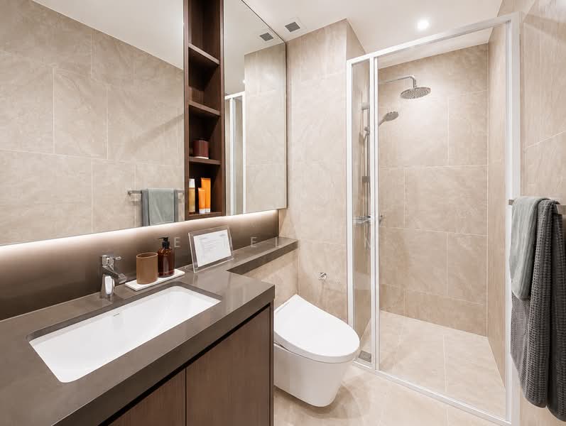 The Arcady At Boon Keng, 1037 Serangoon Road, 3 Bedrooms, 1,087 sqft, Condominium For Sale, by Ethel Lim, 500190574 - Bathroom - PropertyGuru.com.sg