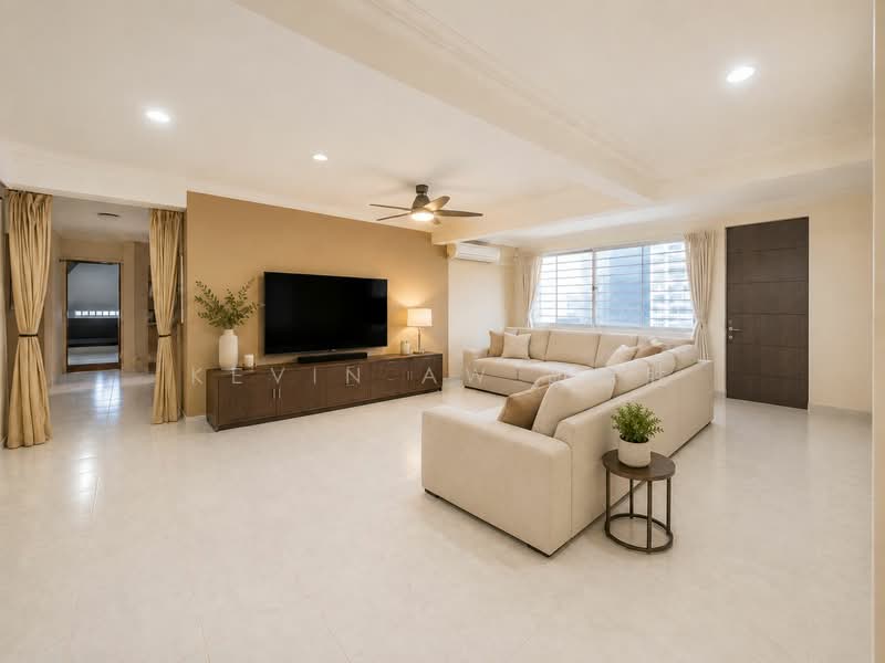 Cheap, Freehold, Super High Floor 4br Huge Unit @ Mandalay Road!, , 4 Bedrooms, 2,497 sqft, Apartment For Sale, by Kevin Aw 胡锦胜, 500190599 - Living Room - PropertyGuru.com.sg
