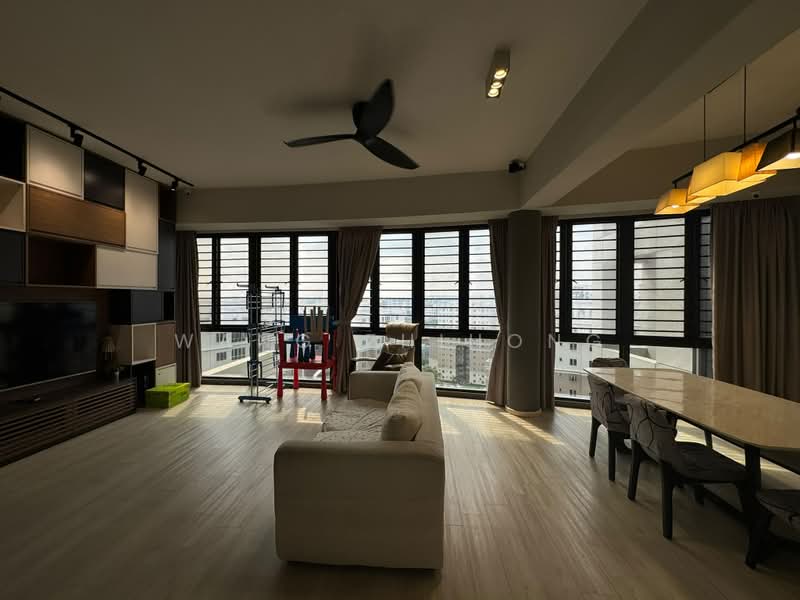 Seasons Park, 491 Yio Chu Kang Road, 4 Bedrooms, 1,539 sqft, Condominium For Rent, by Wang ZhiHong, 500190600 - Living Room - PropertyGuru.com.sg