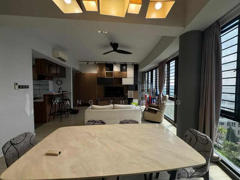 Seasons Park, 491 Yio Chu Kang Road, 4 Bedrooms, 1,539 sqft, Condominium For Rent, by Wang ZhiHong, 500190600 - Living Room - PropertyGuru.com.sg