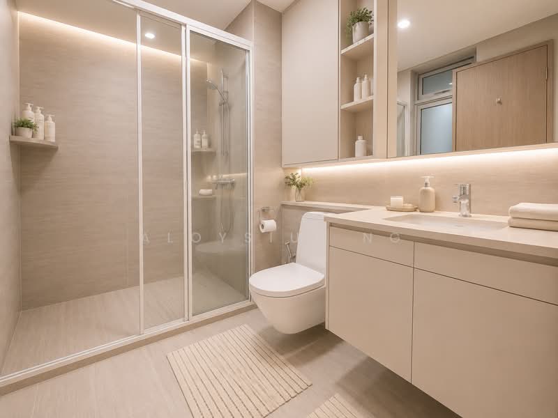 Rivercove Residences EC, 20 Anchorvale Ln, 4 Bedrooms, 1,184 sqft, Condominium For Sale, by Aloysius Ng, 500190614 - Bathroom - PropertyGuru.com.sg