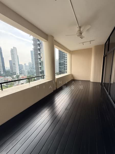 The Colonnade, 82 Grange Road, 4 Bedrooms, 3,617 sqft, Condominium For Rent, by Matthias Chia 谢金城, 500190664 - Balcony - PropertyGuru.com.sg