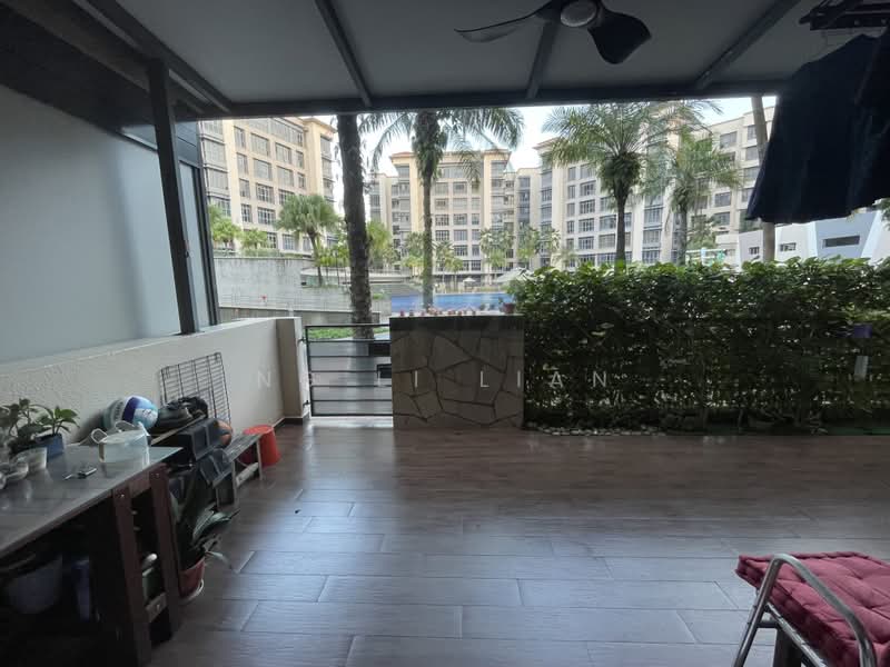 Carissa Park Condo, 2 Flora Drive, 4 Bedrooms, 1,647 sqft, Condominium For Rent, by Ng Li Lian, 500190727 - Balcony - PropertyGuru.com.sg