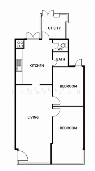 209 Boon Lay Place, 209 Boon Lay Place, 2 Bedrooms, 796 sqft, HDB Flat For Sale, by Darren Koh Chun Hong, 500190749 - PropertyGuru.com.sg