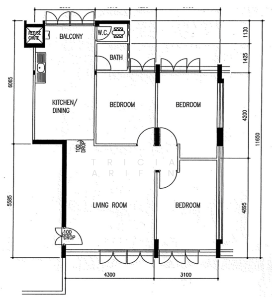 34 Telok Blangah Way, 34 Telok Blangah Way, Room Rental, 150 sqft, HDB Flat For Rent, by Tricia Arifin, 500190760 - PropertyGuru.com.sg