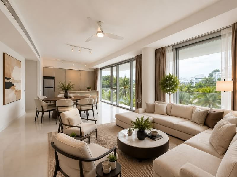 Reflections at Keppel Bay, 9 Keppel Bay View, 4 Bedrooms, 2,928 sqft, Condominium For Sale, by Vevien Ong, 500190778 - Living Room - PropertyGuru.com.sg