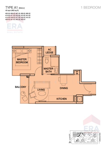Foresque Residences, 101 Petir Road, 1 Bedroom, 463 sqft, Condominium For Rent, by Jackie Lim, 500190795 - PropertyGuru.com.sg