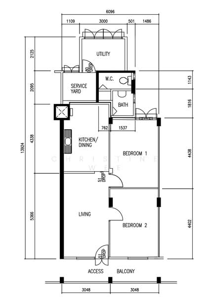 6 Everton Park, 6 Everton Park, 2 Bedrooms, 775 sqft, HDB Flat For Sale, by Christine Wee, 500190806 - PropertyGuru.com.sg
