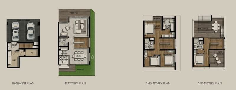 Alana, Sunrise Terrace, 4 Bedrooms, 3,122 sqft, Terraced House For Sale, by Ryan Heng, 500190829 - PropertyGuru.com.sg