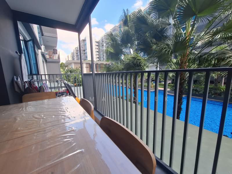Treasure at Tampines, 3 Tampines Lane, 3 Bedrooms, 915 sqft, Condominium For Sale, by Thomas Quek, 500190833 - Balcony - PropertyGuru.com.sg