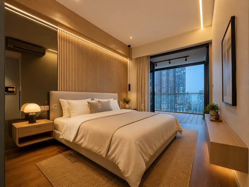 The Viridian, 6 Jalan Ampas, 2 Bedrooms, 893 sqft, Condominium For Sale, by Christine Wee, 500190844 - Bedroom - PropertyGuru.com.sg