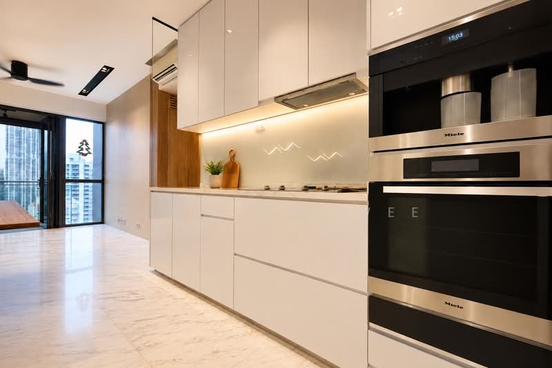 The Viridian, 6 Jalan Ampas, 2 Bedrooms, 893 sqft, Condominium For Sale, by Christine Wee, 500190844 - Kitchen - PropertyGuru.com.sg