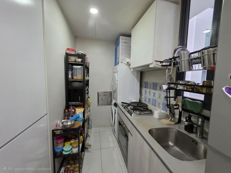 The Luxurie, 25 Compassvale Road, 2 Bedrooms, 775 sqft, Condominium For Sale, by Ivy Cho, 500190862 - Kitchen - PropertyGuru.com.sg