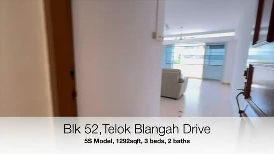 52 Telok Blangah Drive, 52 Telok Blangah Drive, Harbourfront / Telok Blangah, 3 Bedrooms, 1,292 sqft, HDB Flat For Sale, by Kal R, 500190879 - PropertyGuru.com.sg