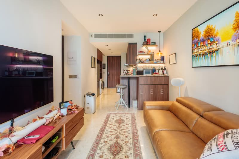 Pullman Residences, 18 Dunearn Road, 2 Bedrooms, 667 sqft, Condominium For Rent, by Lester Lee, 500190899 - Living Room - PropertyGuru.com.sg