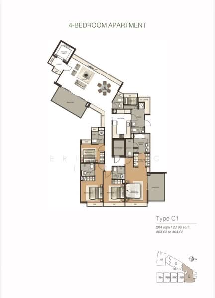 Residences @ Emerald Hill, 119 Emerald Hill Road, 4 Bedrooms, 2,196 sqft, Condominium For Sale, by Eric KANG (江瑞裕), 500191039 - PropertyGuru.com.sg