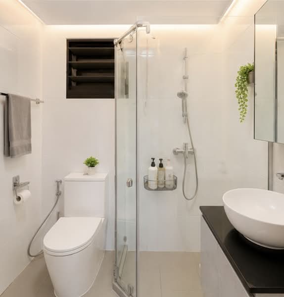 114B Alkaff Crescent, 114B Alkaff Crescent, 2 Bedrooms, 732 sqft, HDB Flat For Sale, by James Lee, 500191109 - Bathroom - PropertyGuru.com.sg
