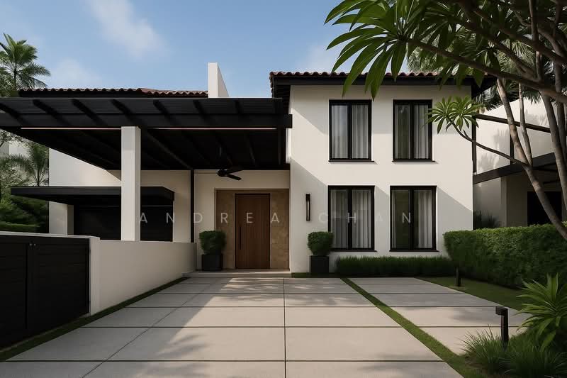 Sentosa Cove, Paradise Island, 5 Bedrooms, 4,600 sqft, Corner Terrace For Sale, by Andrea Chan, 500191165 - Exterior - PropertyGuru.com.sg