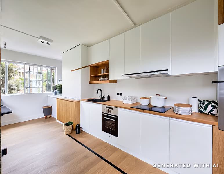 271 Bishan Street 24, 271 Bishan Street 24, 3 Bedrooms, 1,119 sqft, HDB Flat For Sale, by Lilian Huang 黄丽莲, 500191198 - Kitchen - PropertyGuru.com.sg